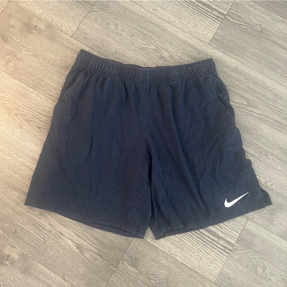Nike Dri-Fit navy shorts - Picture 1 of 4